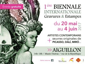 1ére Biennale internationale Gravures & Estampes.